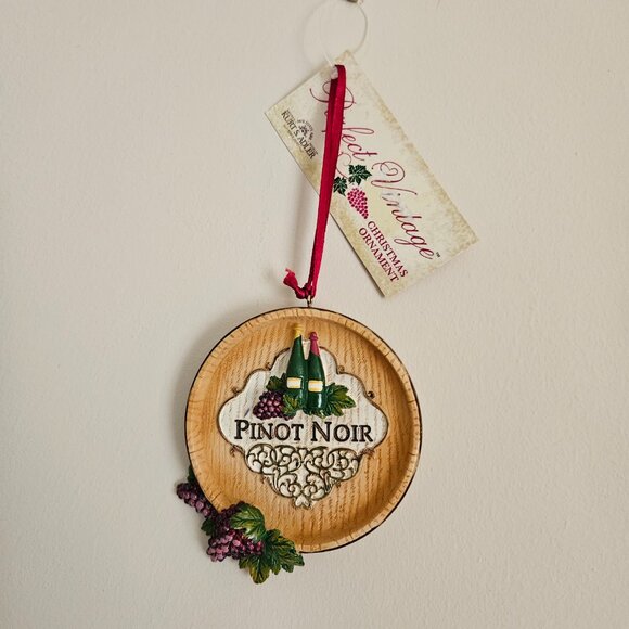 Kurt S. Adler “Pinot Noir” Wine Ornament 3” – Perfect Vintage - Picture 1 of 7